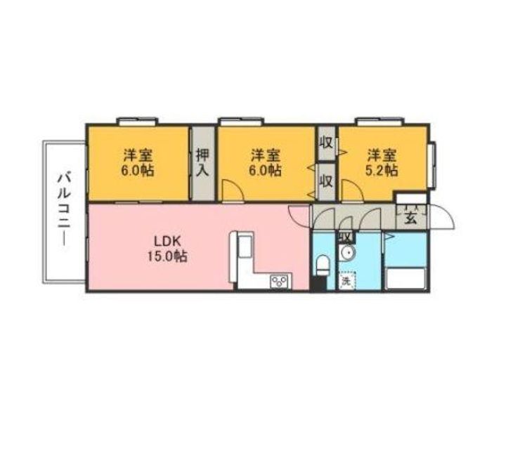アーバンパレス諏訪野の間取り