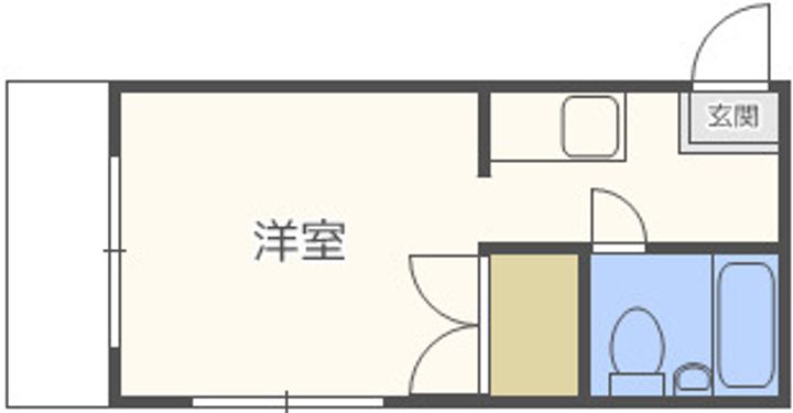 サンコープ天神東の間取り