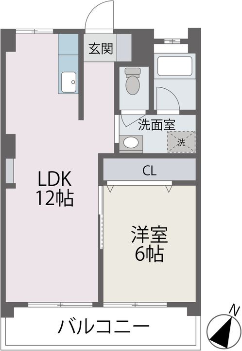メゾン住吉の間取り