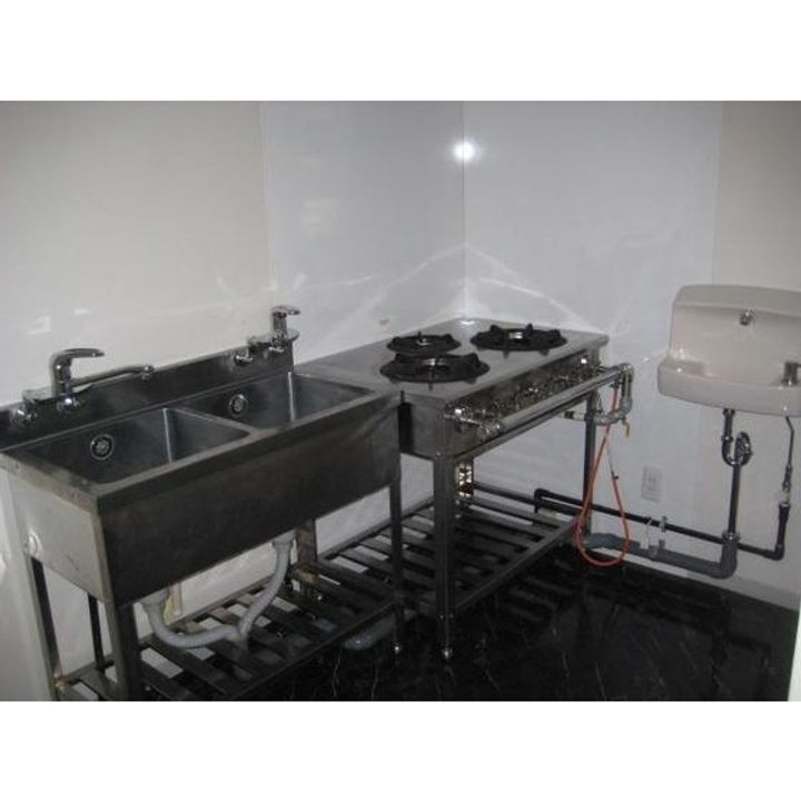 福岡県久留米市城島町内野(一戸建)の賃貸物件のキッチン