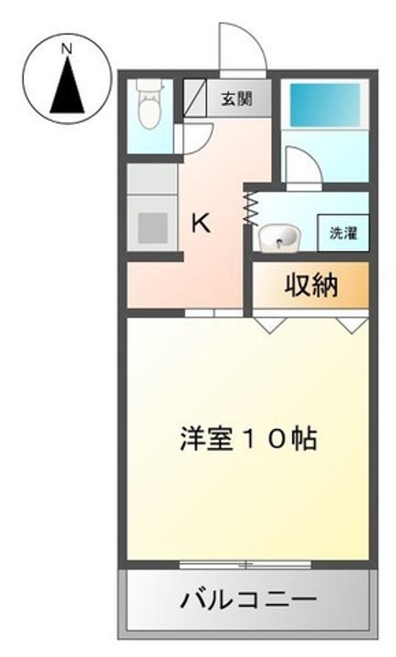 プリティパーク小森野の間取り