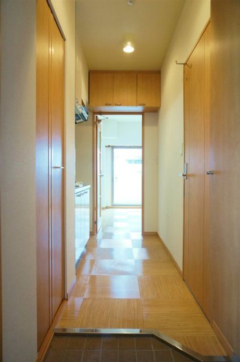 リード桜坂の玄関