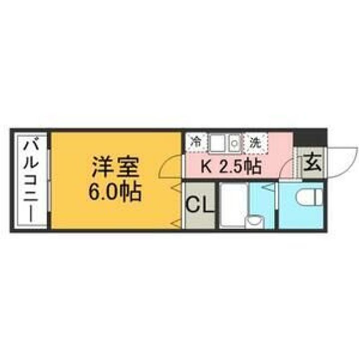 オリエントマンションの間取り