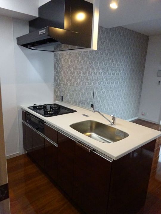 ヴィラ博丈下川端のキッチン