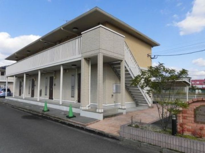 クレイドルC棟206号の外観