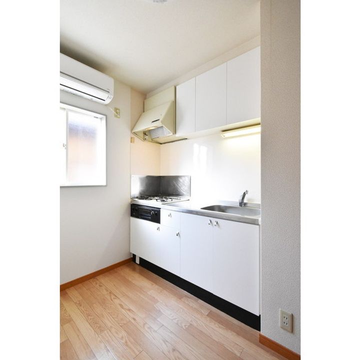 モンデソレイユ広川のキッチン