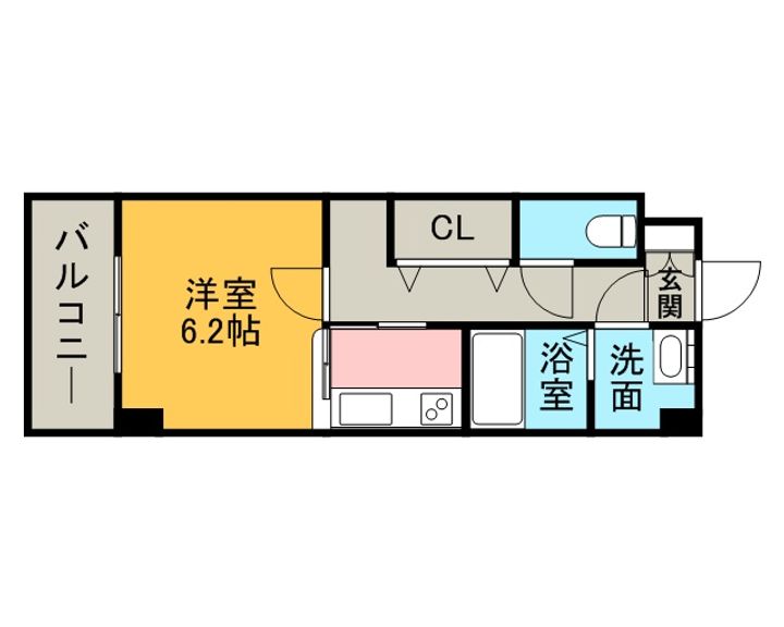 SUNNYSIDEUP(サニーサイドアップ)の間取り