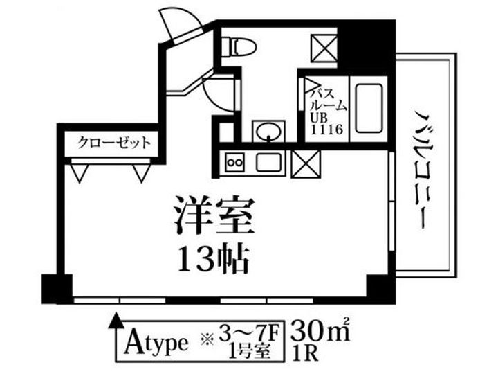 プレイン美野島の間取り