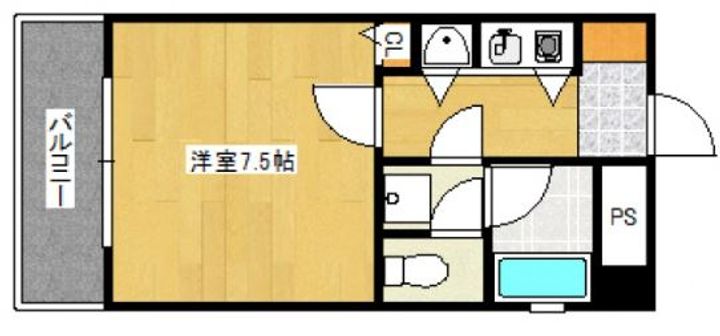 ロマネスク東町の間取り