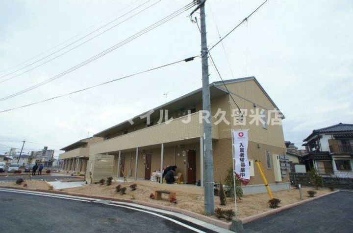 オリーヴァ東櫛原A棟106号の外観