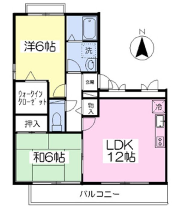 セジュール水上の間取り