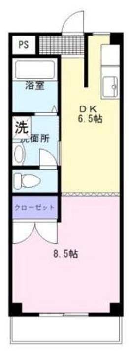 クラウンⅡ津福の間取り