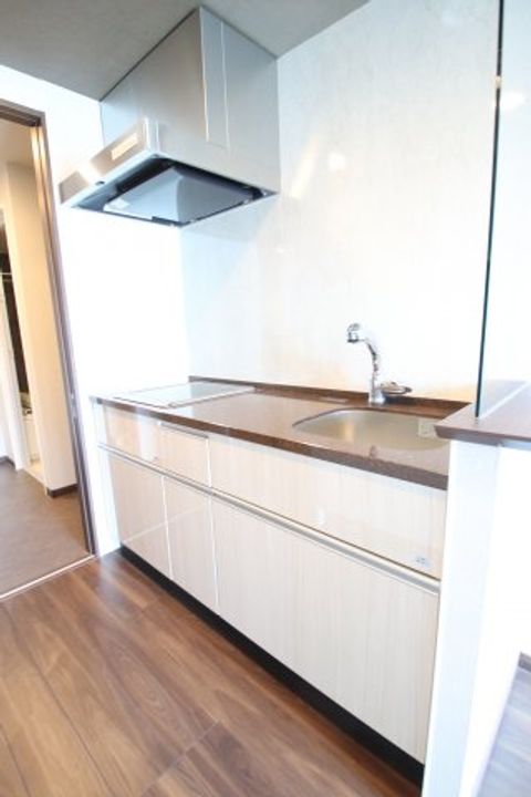 ウェルブライト博多ステーションのキッチン