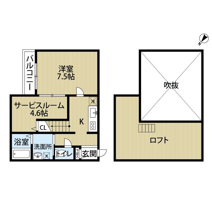 マンダリン吉塚の間取り