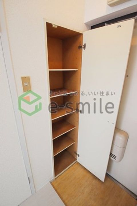 シャトレ東合川の玄関