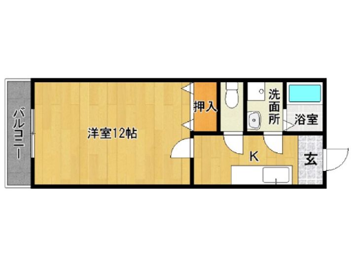 レジデンス幸の間取り