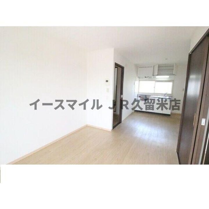 セジュールひろかわD棟の居間