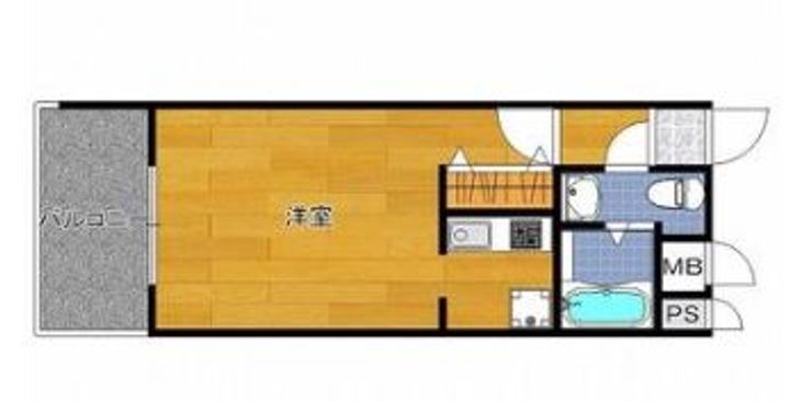 ピュアドーム博多ファインビューの間取り