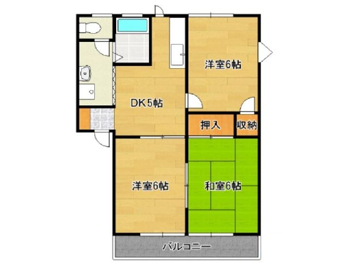ちろりん村の間取り