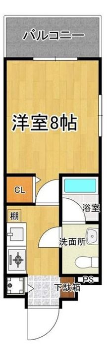 OAK VILLA HAKATA RESIDENCEの間取り