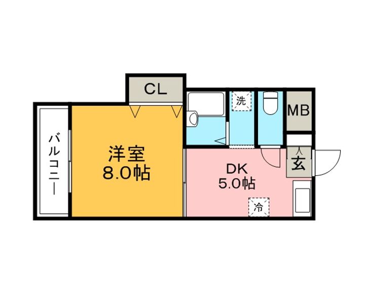 シャロム新町の間取り