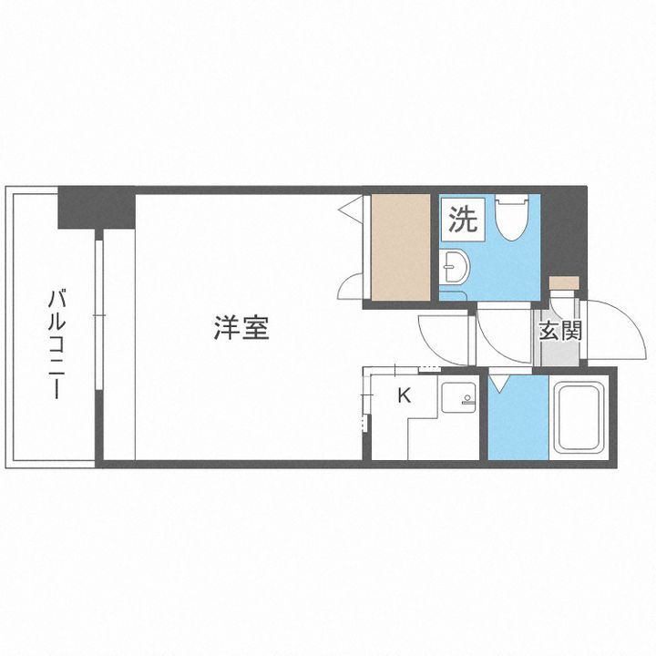エステートモア・警固の間取り