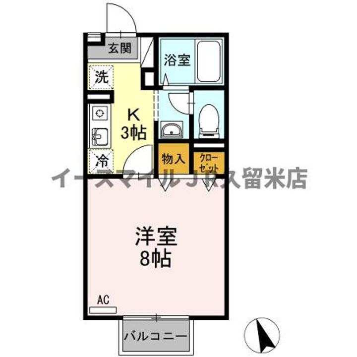 マーサ・ジュネスⅡの間取り