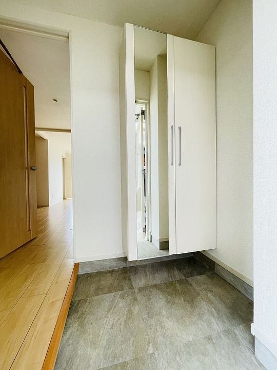 福岡県久留米市東合川7丁目(アパート)の賃貸物件の玄関