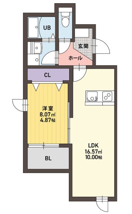 VIRIO合川の間取り