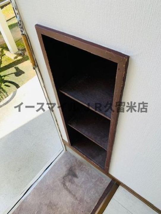 エクセルハイツの玄関