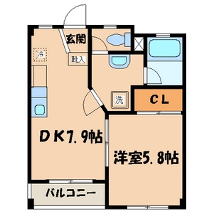 ワンピースの間取り
