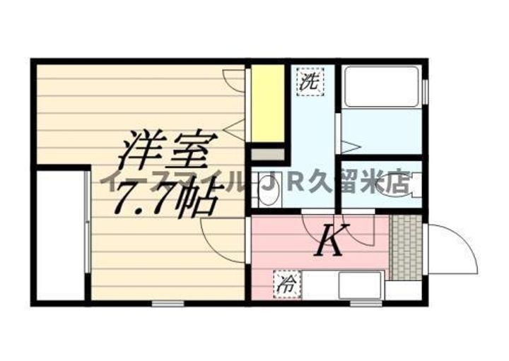 リブレア津福駅前202の間取り