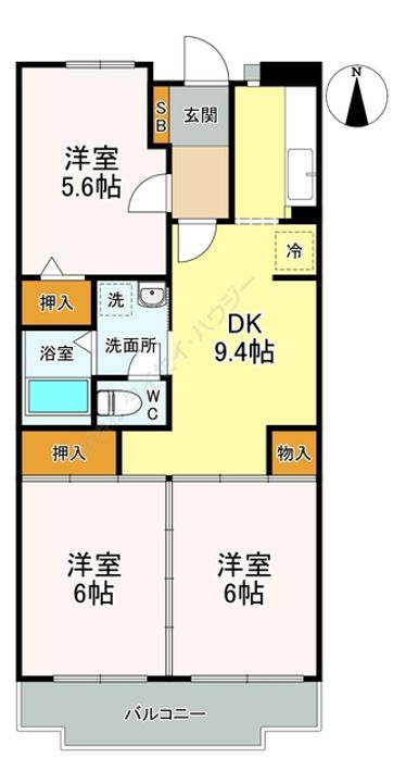プランドール0207の間取り
