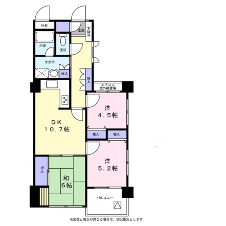 ラ・クラッセ西寺尾0212の間取り