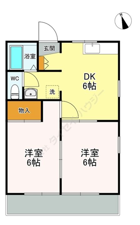 ヴィラシャンテ0201の間取り