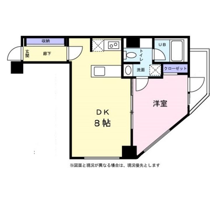 ベルファース麻布十番0702の間取り