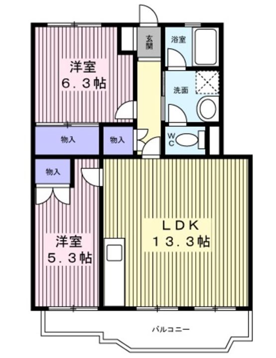 サンハイツASAMI0302の間取り