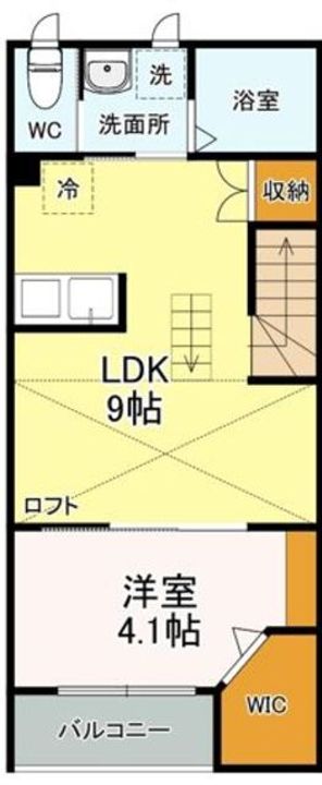 ルミエール・エタンセルsix0206の間取り