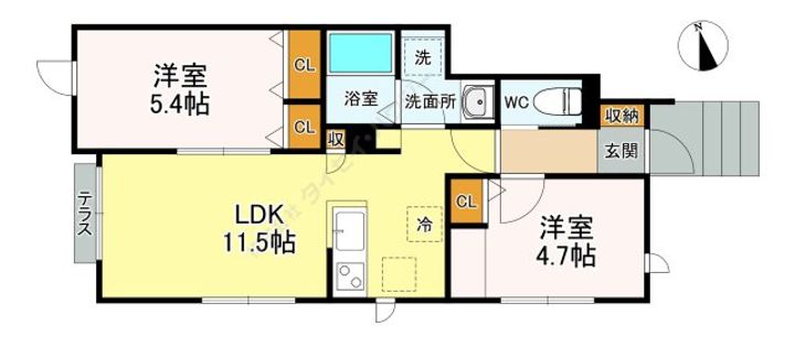 ディアコートの間取り