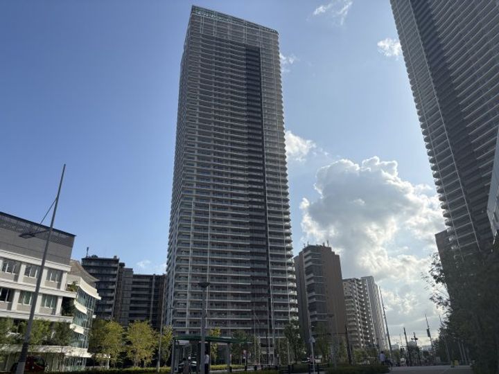 HARUMI FLAG PARK VILLAGE T棟の外観