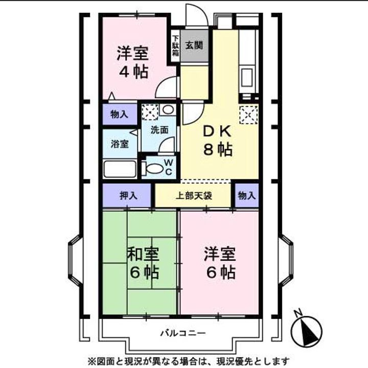 エクセル富士0303の間取り