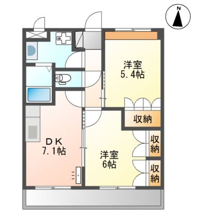 クレストールの間取り