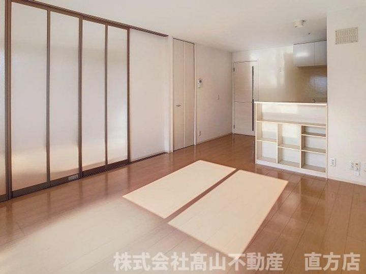 福岡県宮若市福丸(アパート)の賃貸物件の居間