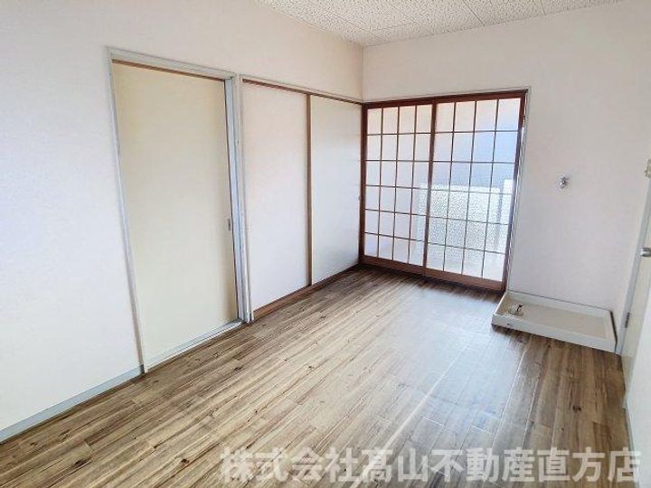 福岡県宮若市福丸(アパート)の賃貸物件の居間