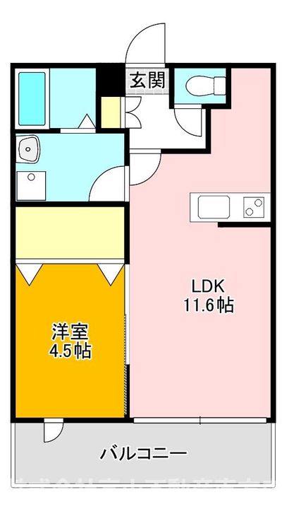 プライマリー直方の間取り