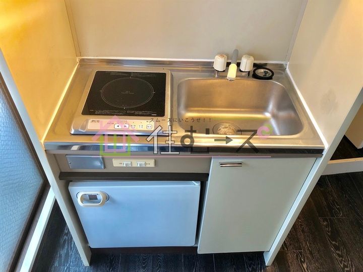 Cube豊新のキッチン