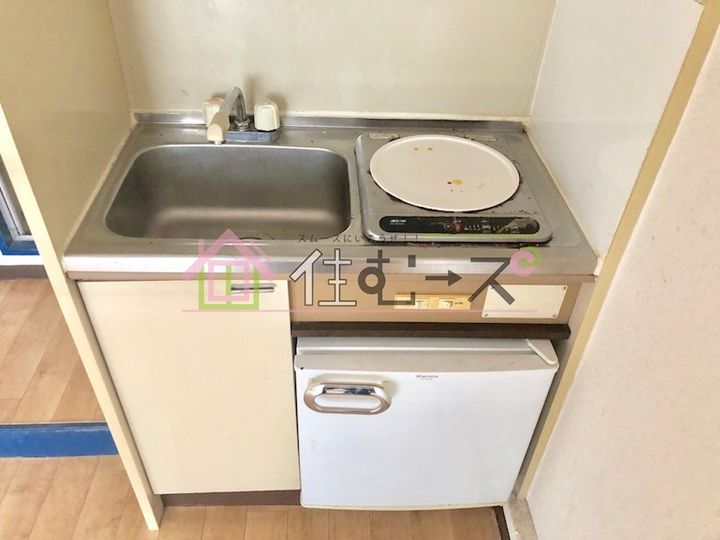 Cube豊新のキッチン