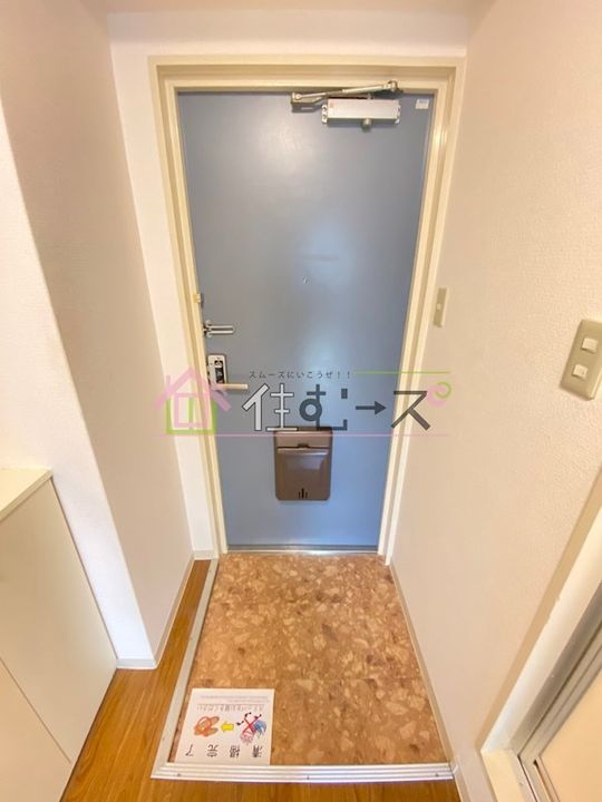 ラパンジール恵美須IIIの玄関