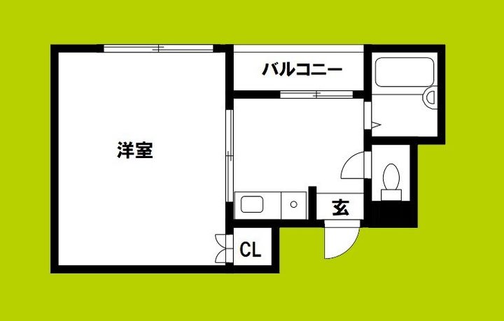 アドヴァン住之江の間取り