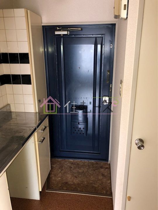 ブルーメイトの玄関